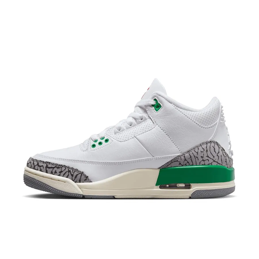 Women's Air Jordan 3 Lucky Green CK9246-136