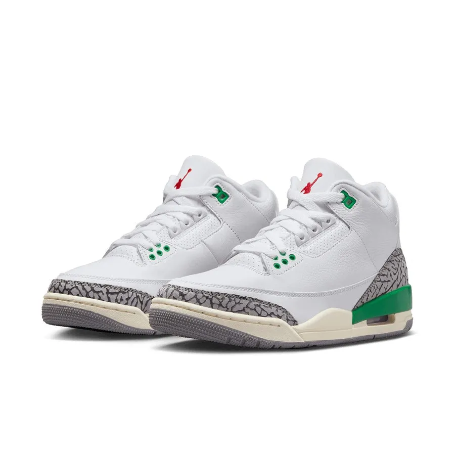 Women's Air Jordan 3 Lucky Green CK9246-136