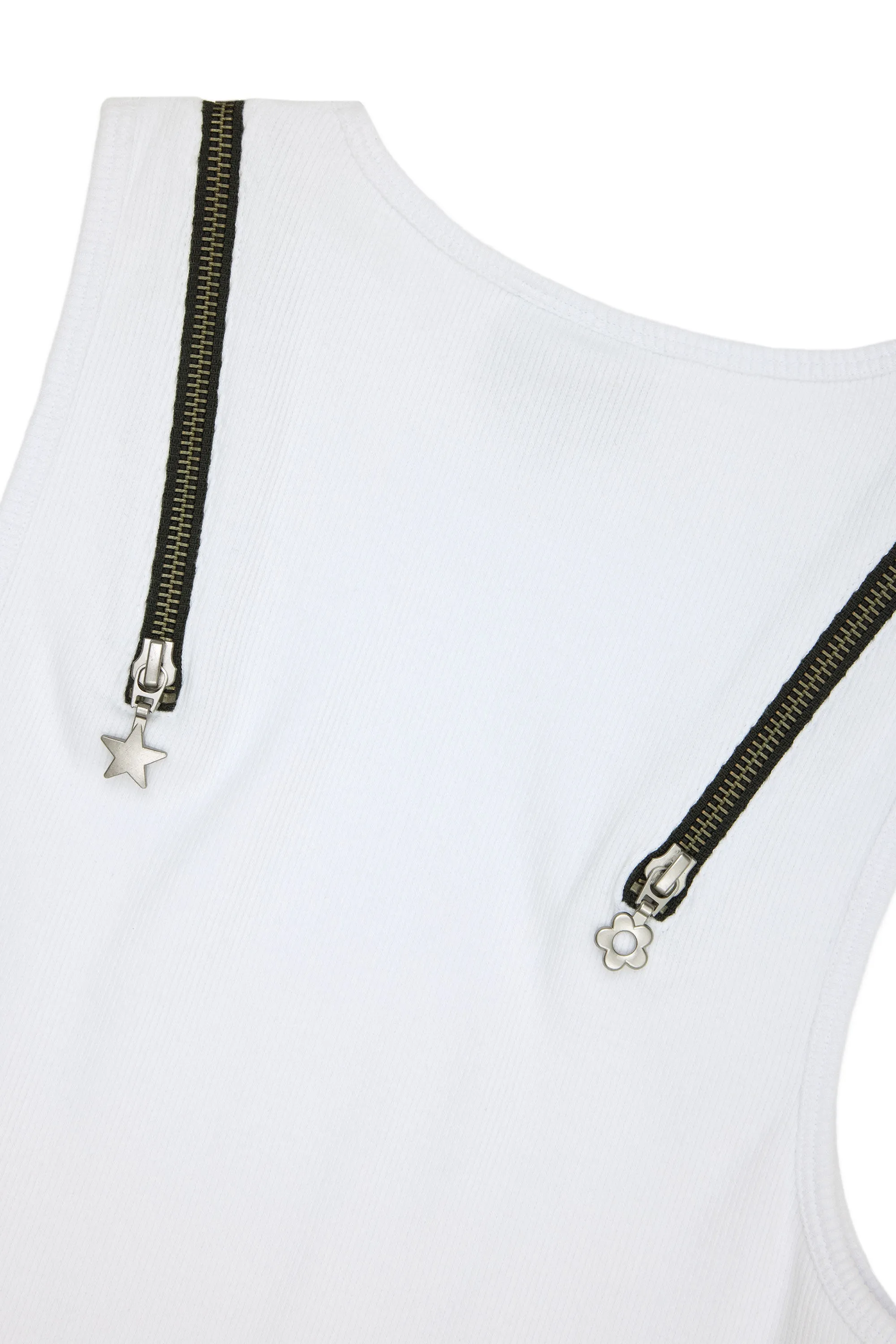 Zip Straps Tank Top